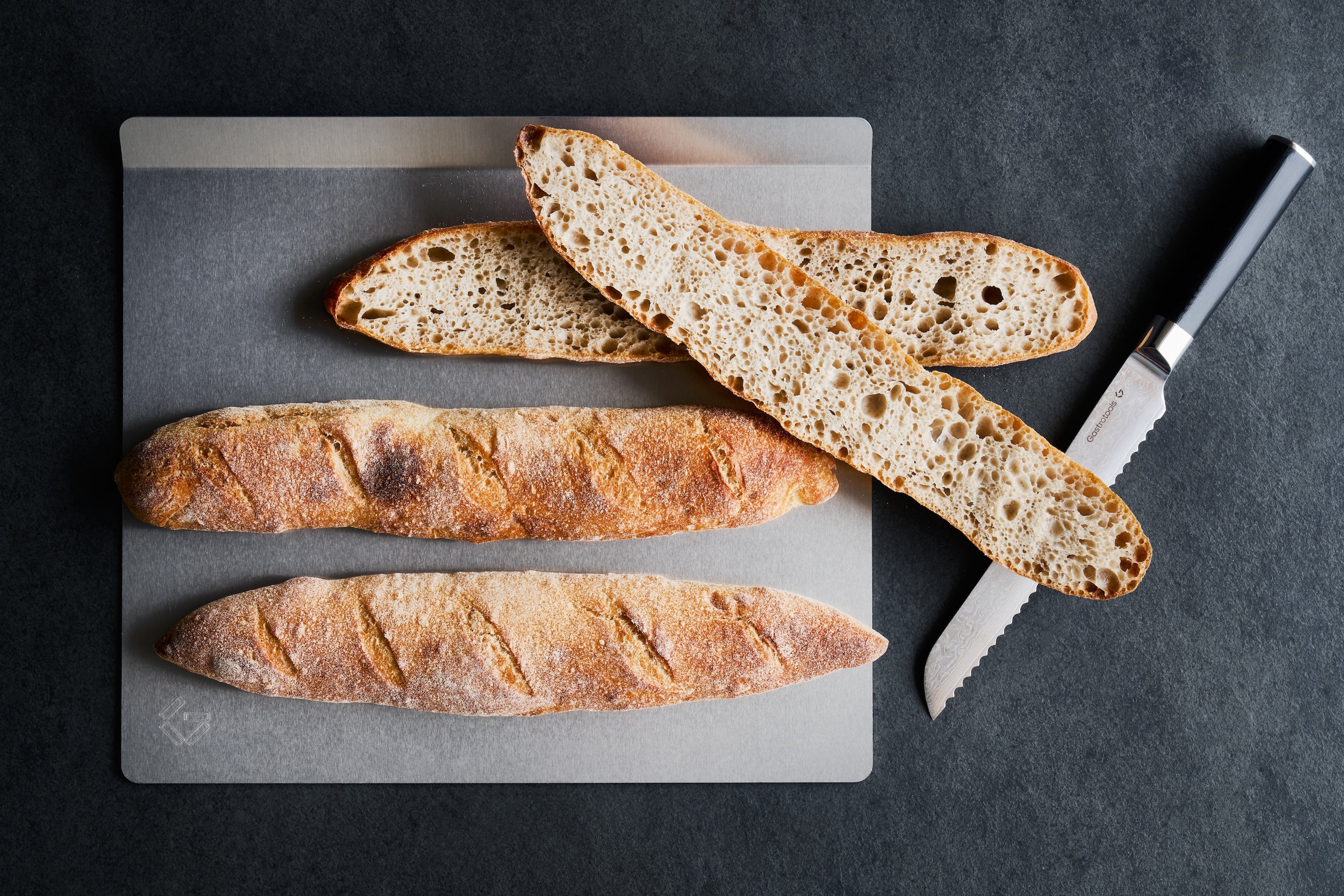 Sourdough baguettes